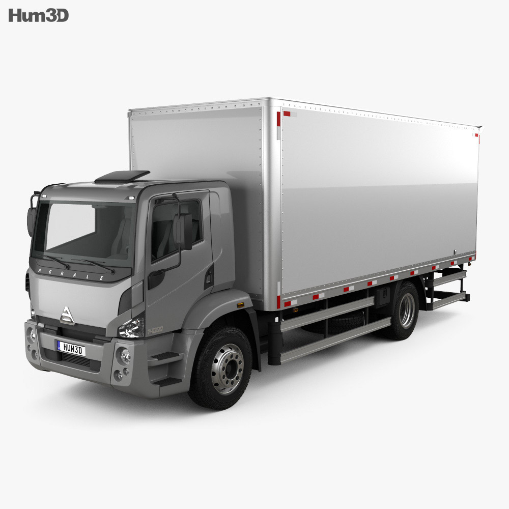Agrale 14000 Box Truck 2015 3d model