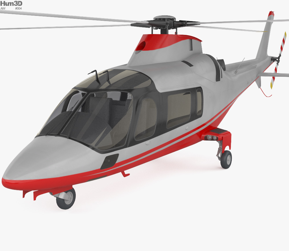 AgustaWestland AW109 Modello 3D