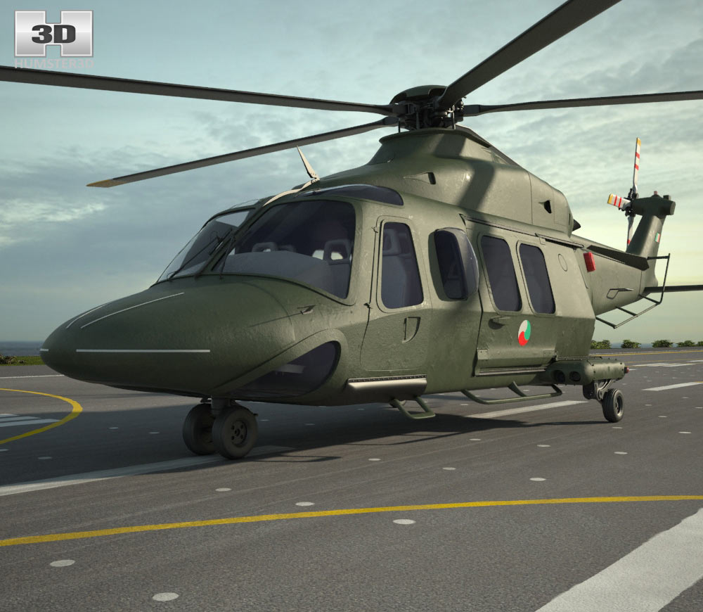 AgustaWestland AW139 Modelo 3d