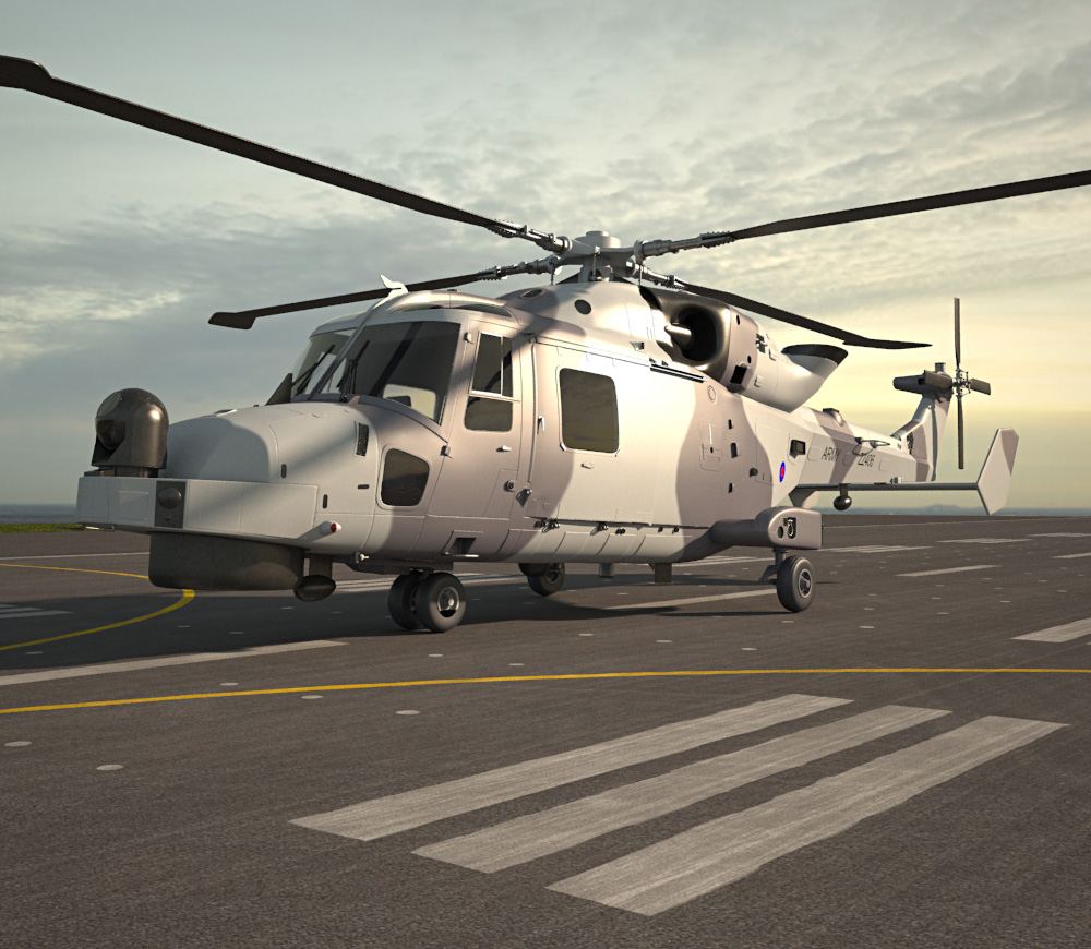 AgustaWestland AW159 Wildcat 3d model