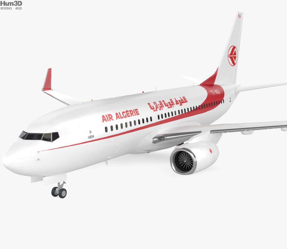 Boeing 737-700C 3D 모델 