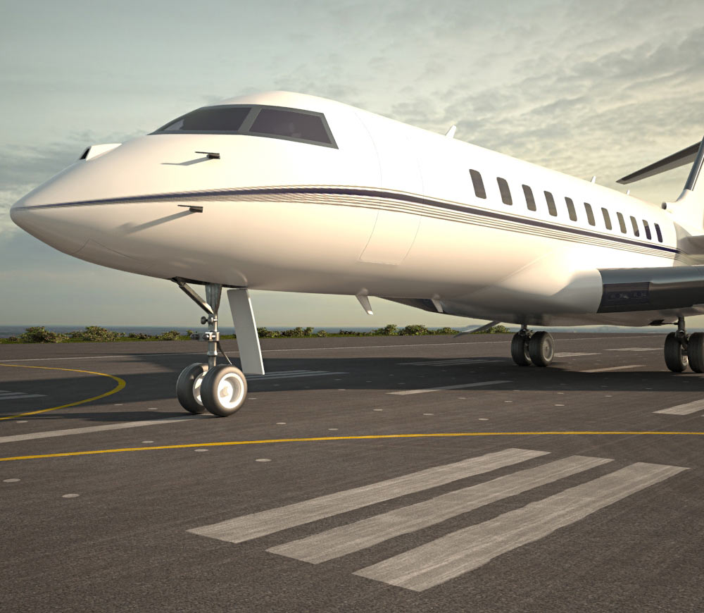 Bombardier Global Express 3D-Modell