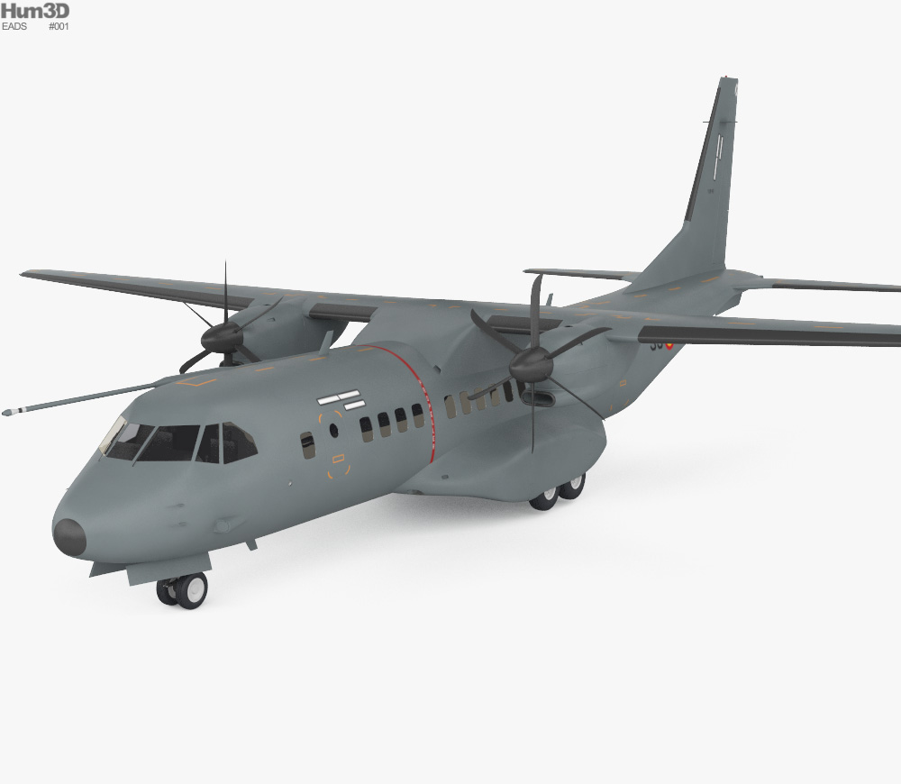 EADS CASA C-295 3d model