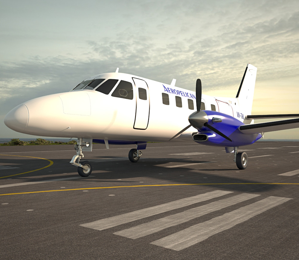 巴西航空工業EMB 110 3D模型