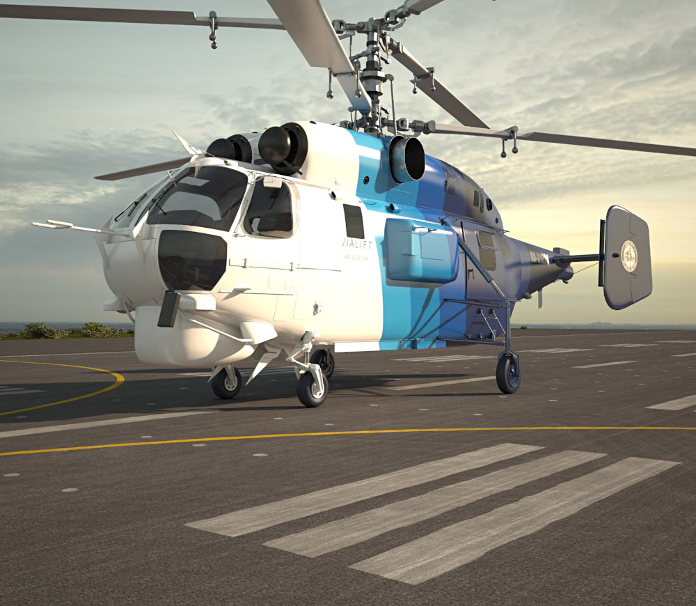 Kamov Ka-32 3D-Modell