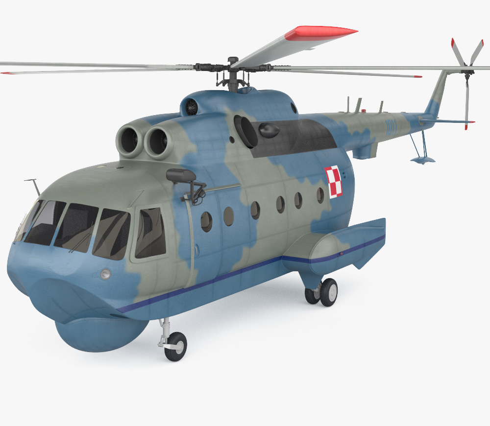 Mi-14直昇機 3D模型