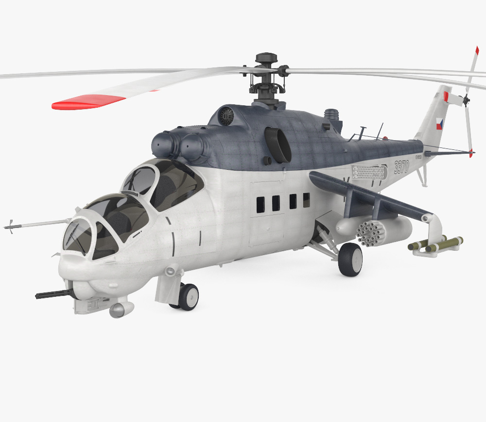 Mil Mi-35 Modèle 3d