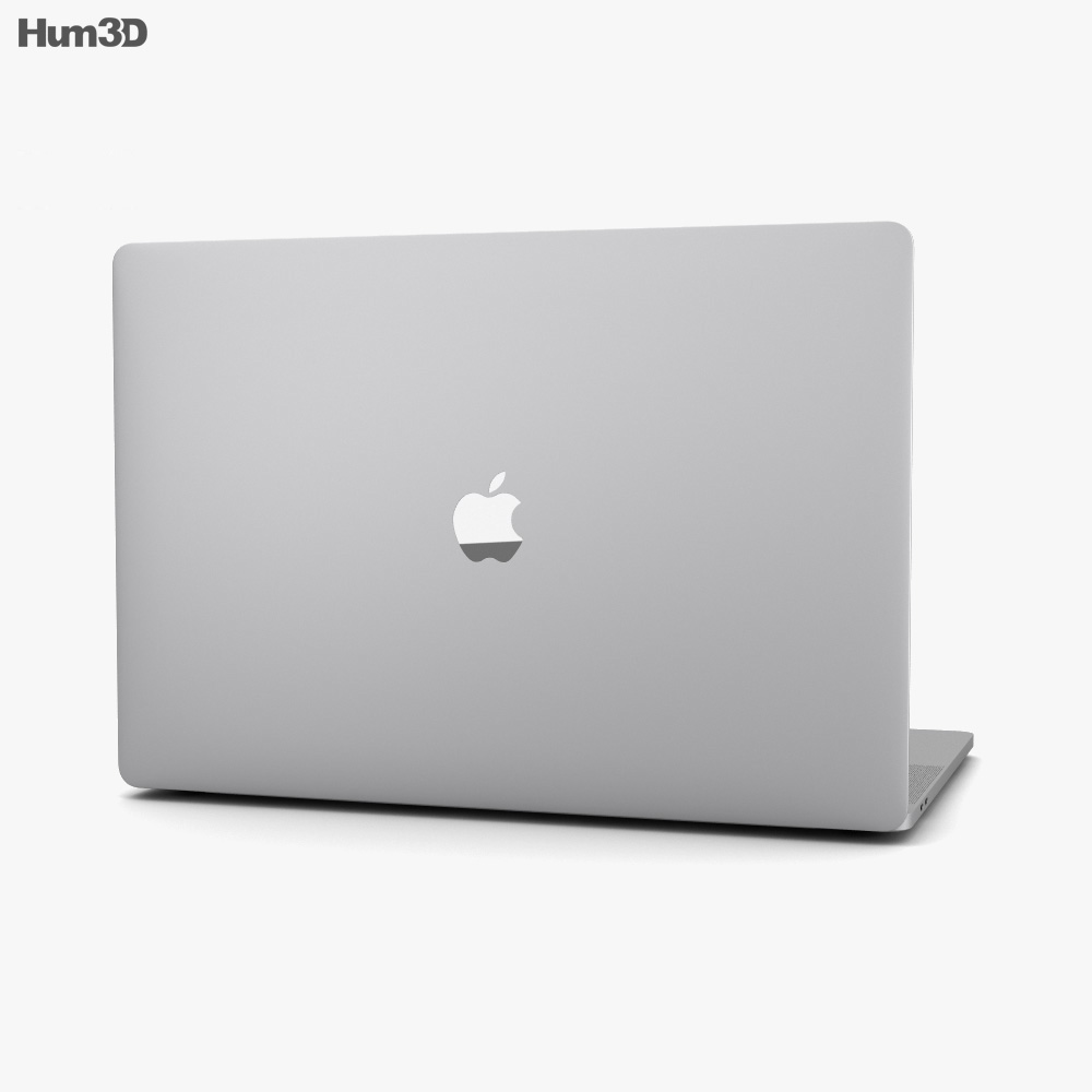 Apple MacBook Pro 16 inch (2019) Silver 3D model download