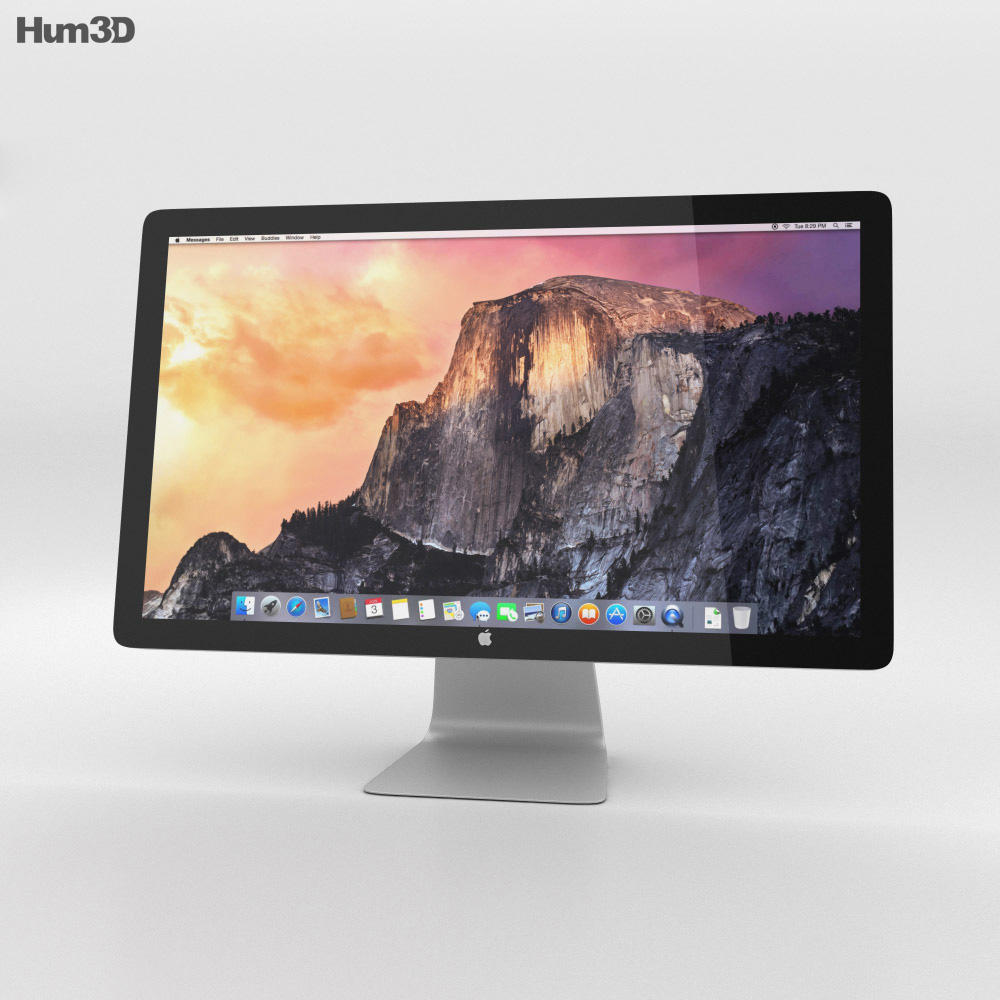 Apple Thunderbolt Display 27-inch 2014 3Dモデル
