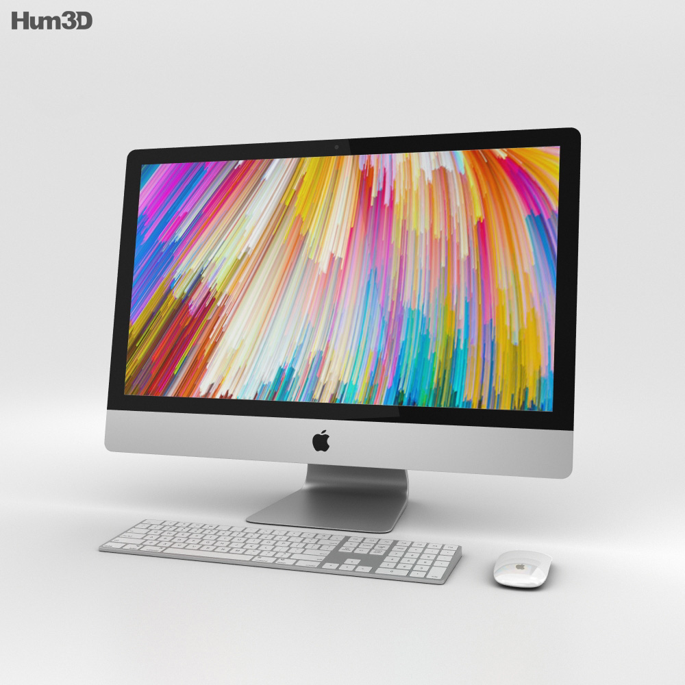 Apple iMac 27-inch (2017) Modèle 3d