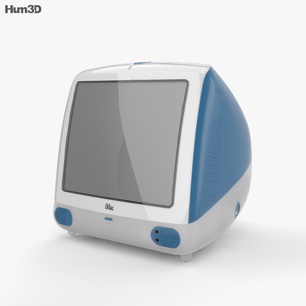 Apple iMac G3 3D模型- 电子产品on 3DModels