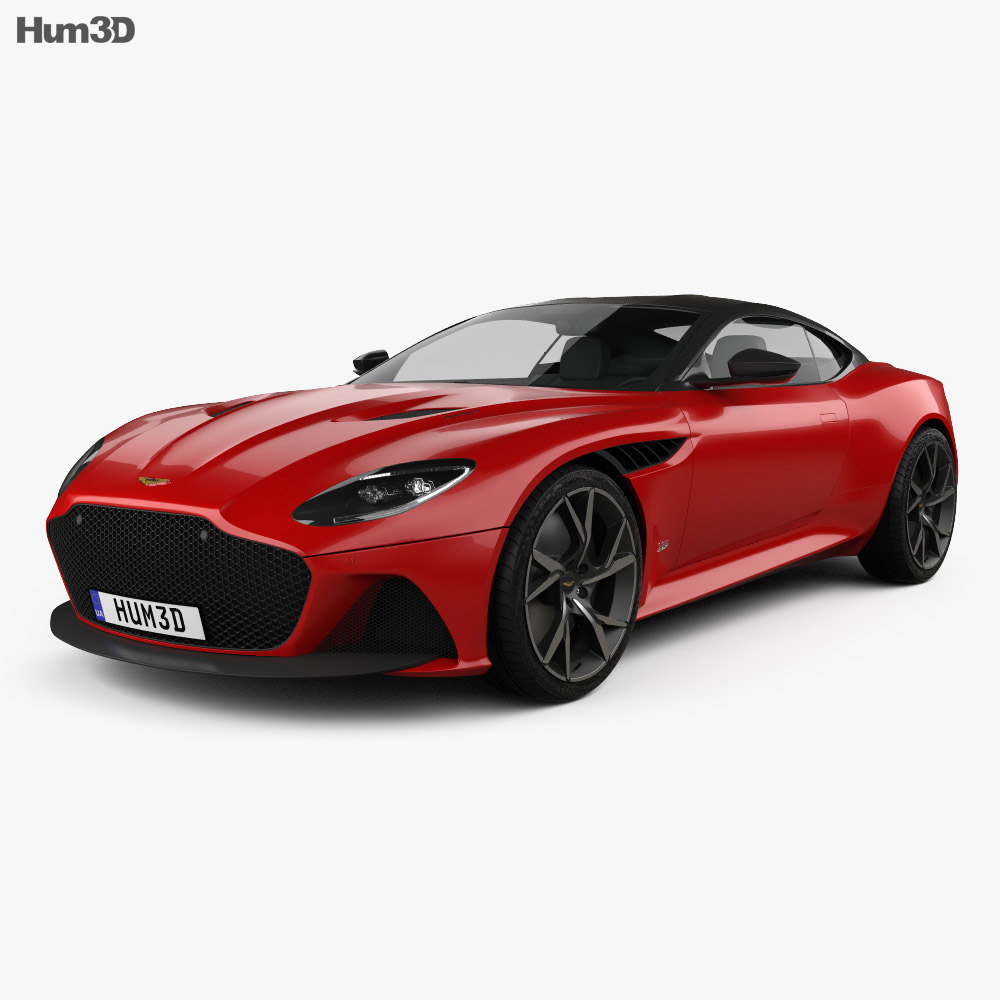 Aston Martin DBS Superleggera 2020 3D модель