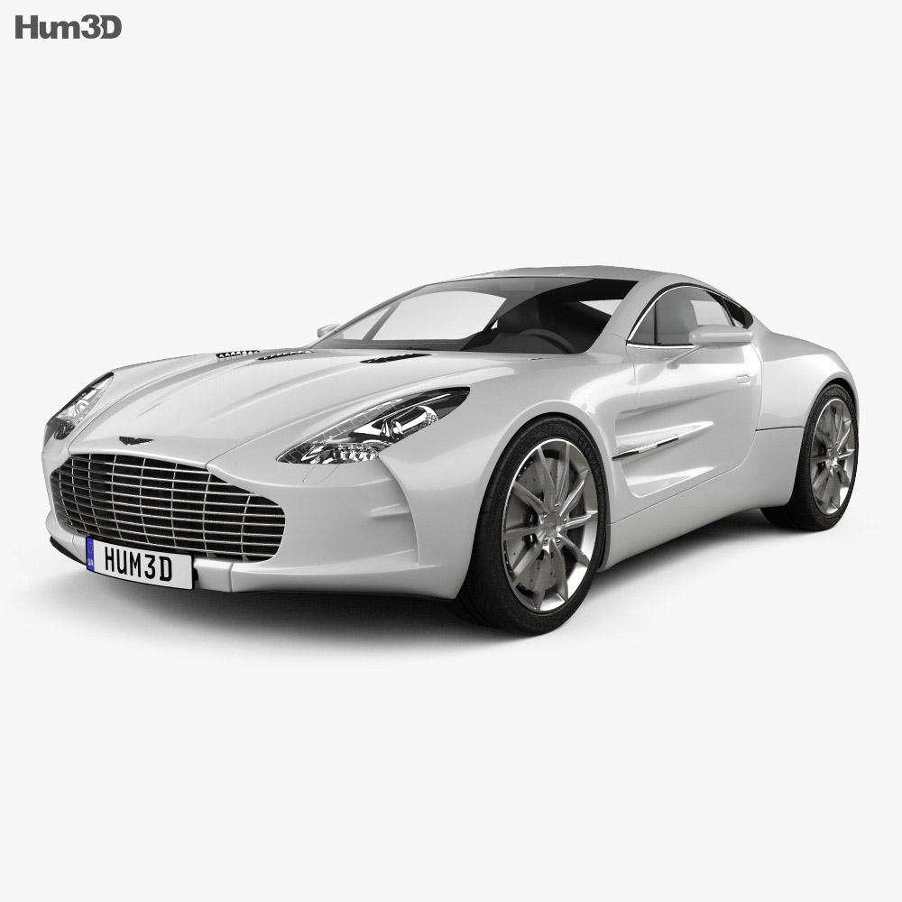Aston Martin One-77 2013 3Dモデル