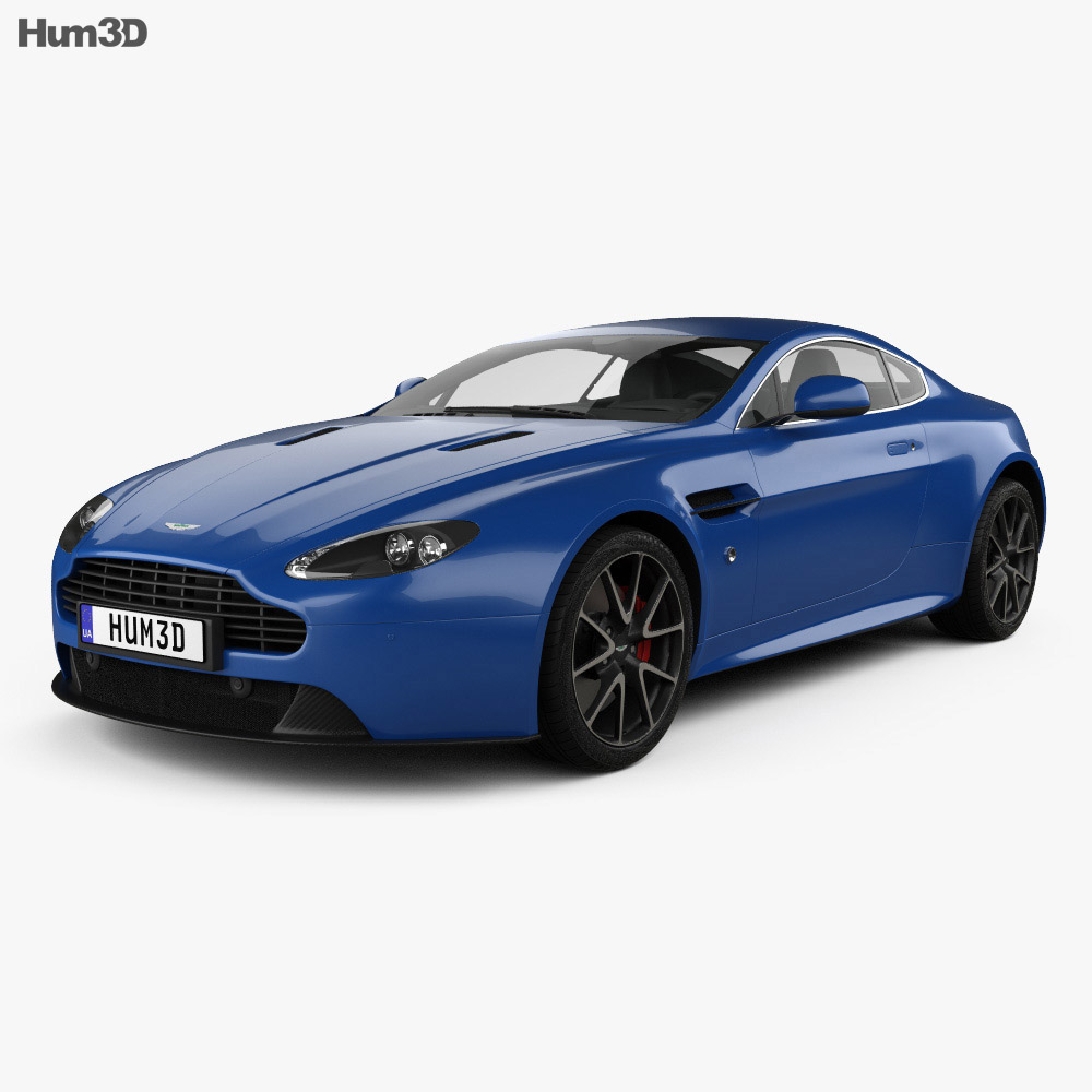 Aston Martin V8 Vantage S 2020 3D模型