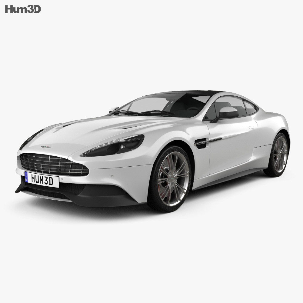 Aston Martin Vanquish 2015 3D-Modell