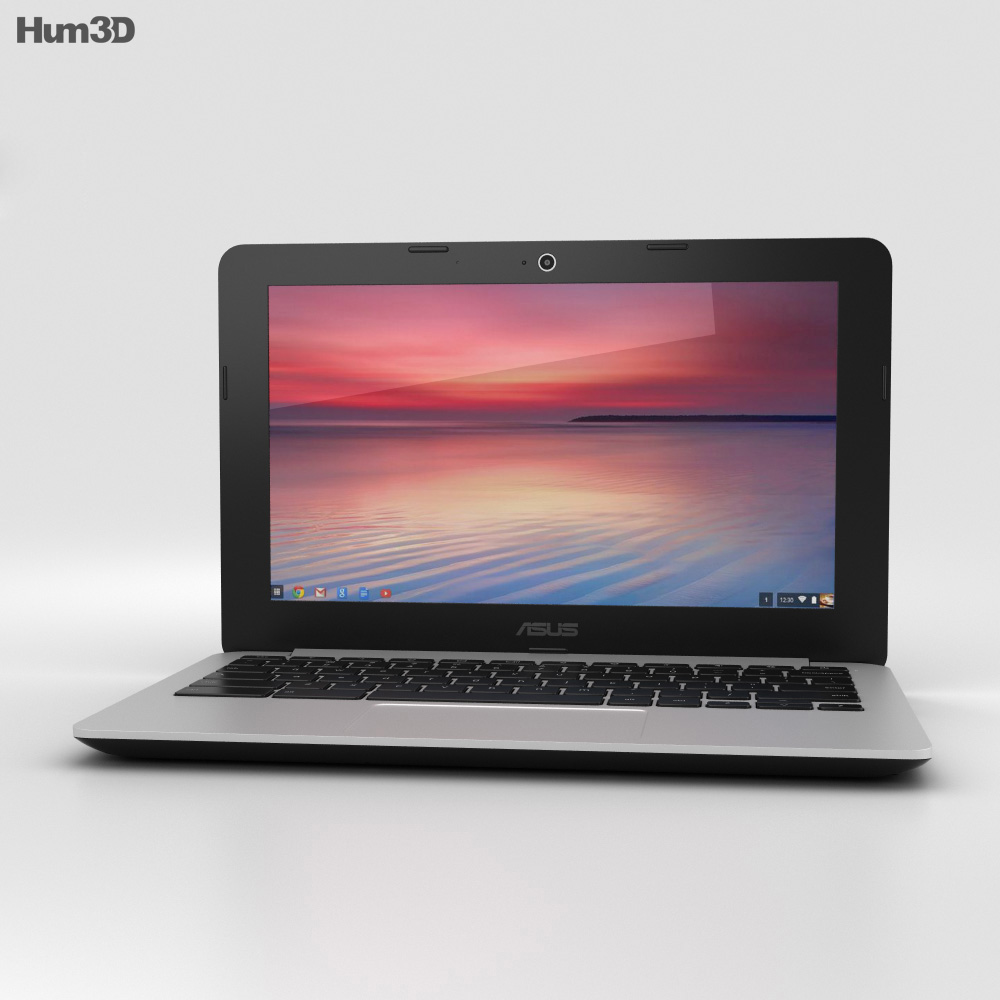 Asus Chromebook C200 3D 모델 