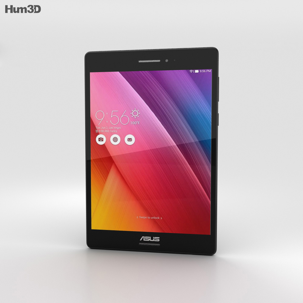 Asus ZenPad S 8.0 Preto Modelo 3d