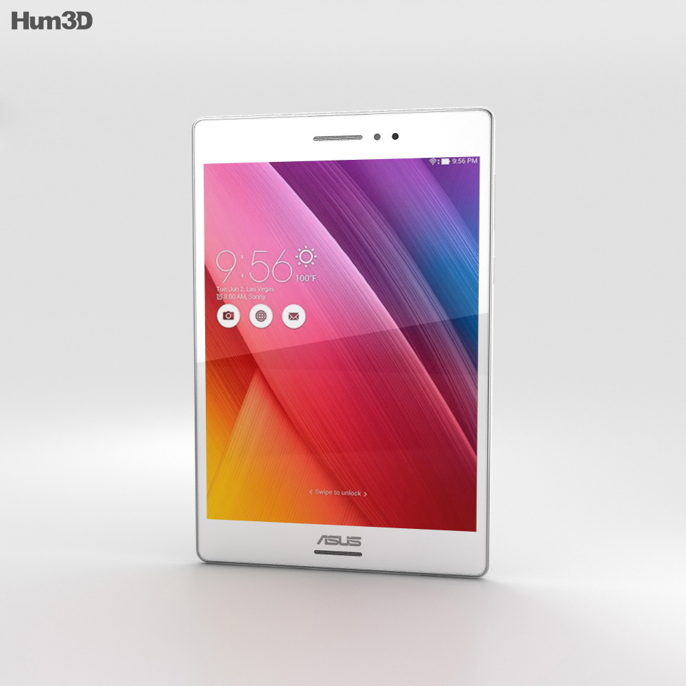 Asus ZenPad S 8.0 Blanc Modèle 3d
