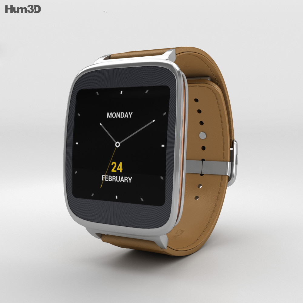 Asus ZenWatch Brown 3D-Modell