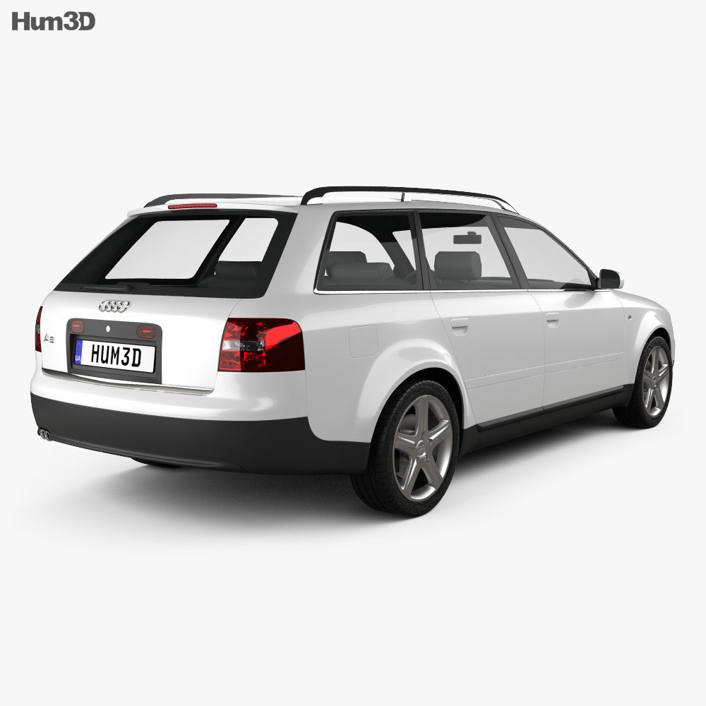 Audi A6 avant (C5) 2004 3D-Modell - Herunterladen Fahrzeuge on