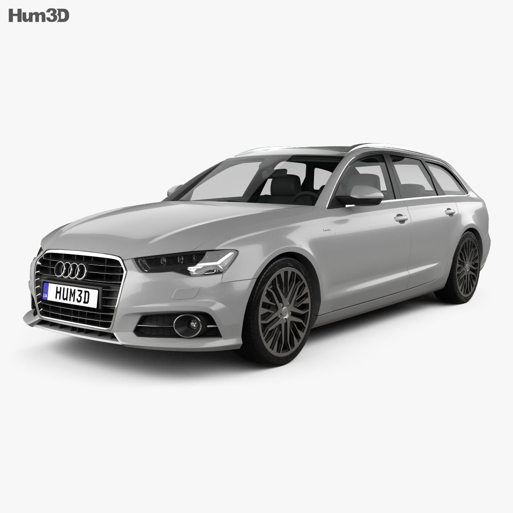 Audi A6 (C7) avant 2018 3D-Modell
