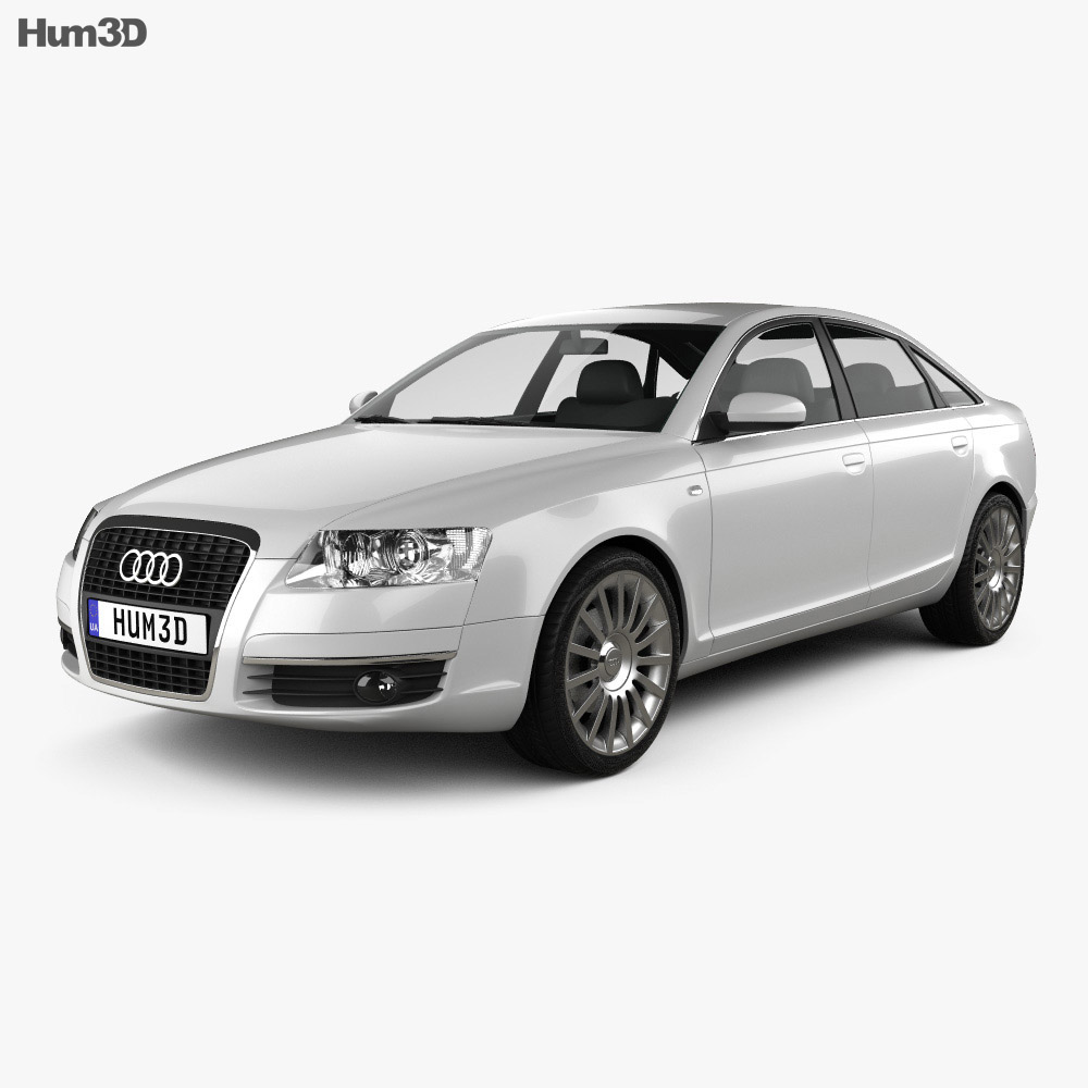 Audi A6 Saloon 2007 3Dモデル