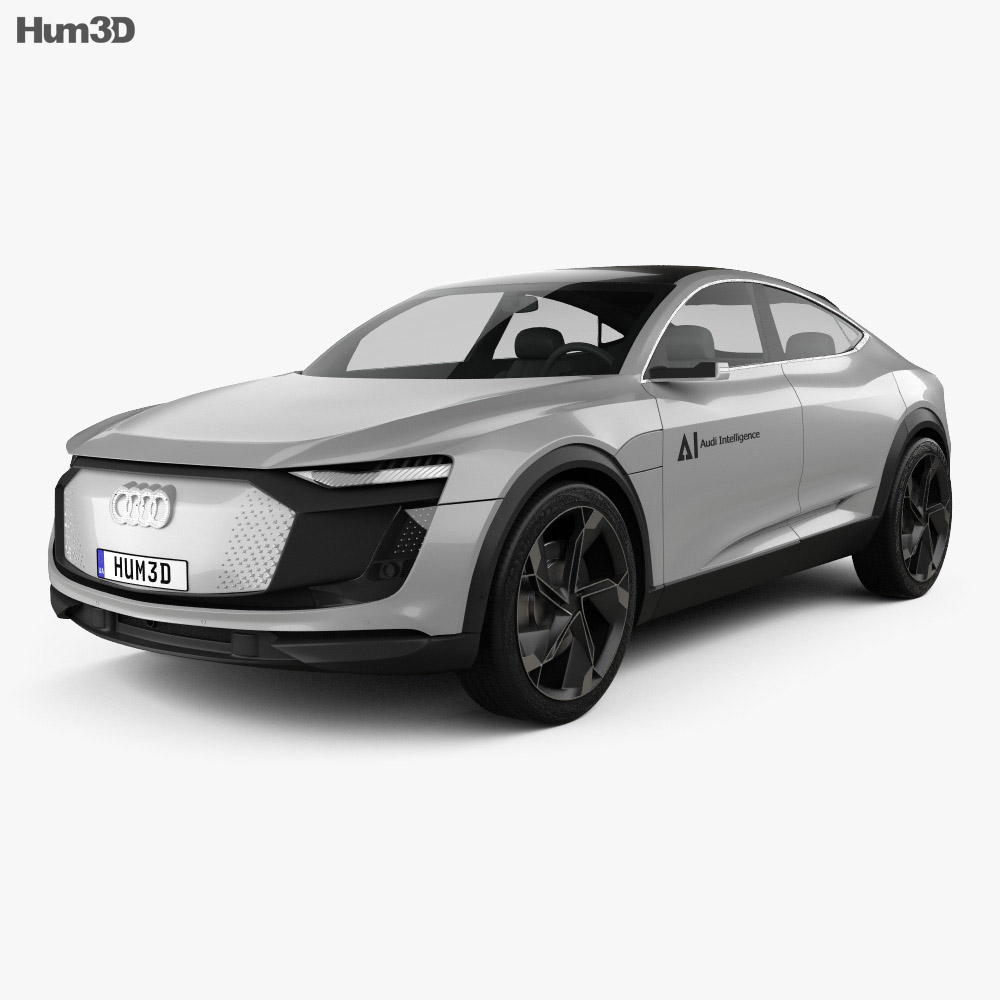 Audi Elaine 2017 Modèle 3d