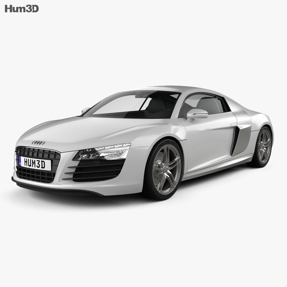 Audi R8 Coupe 2015 3D模型