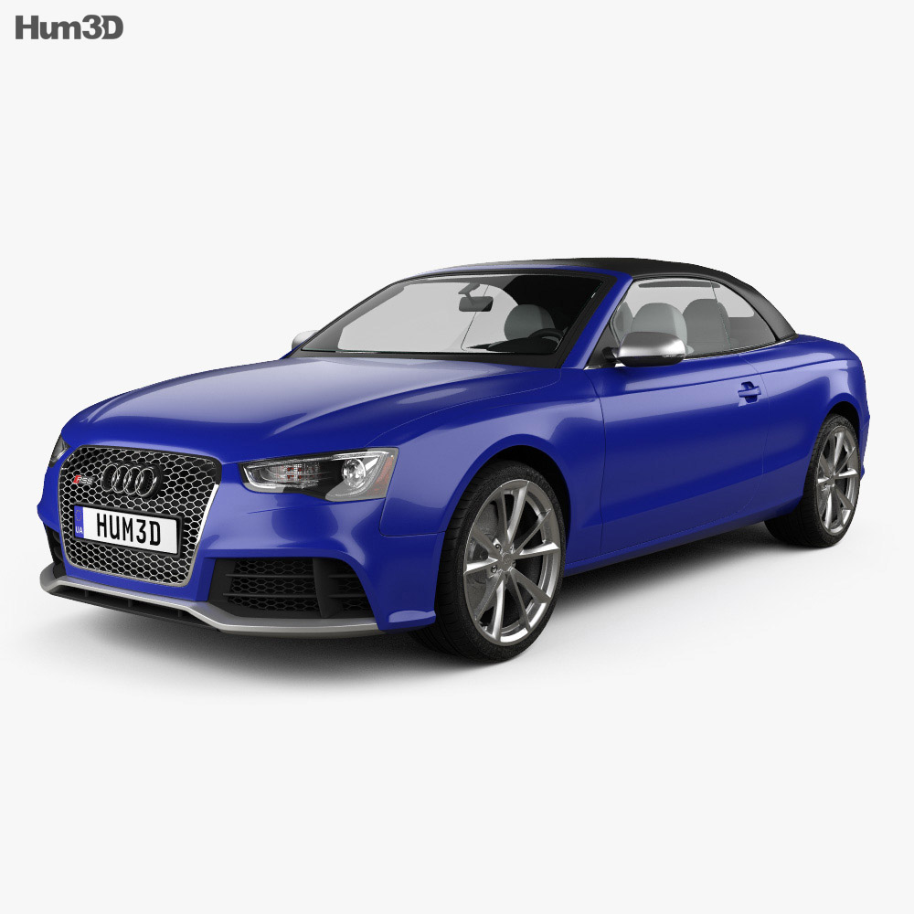 Audi RS5 カブリオレ 2015 3Dモデル