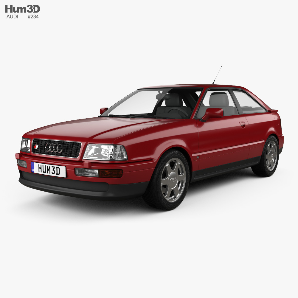 Audi S2 купе 1995 3D модель