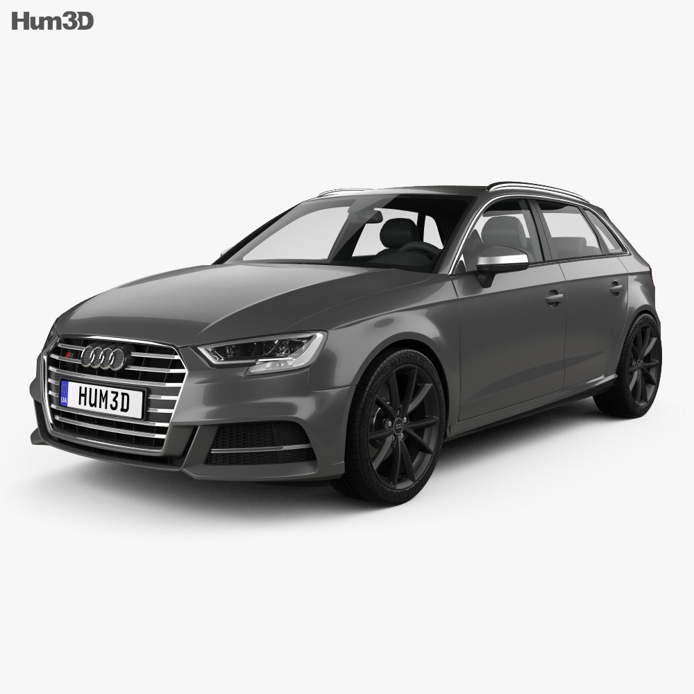 Audi S3 Sportback 2019 3d model
