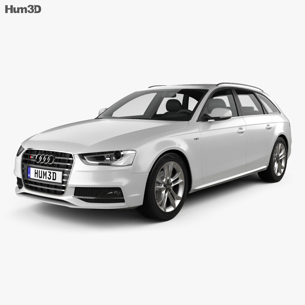 Audi S4 Avant 2016 3d model