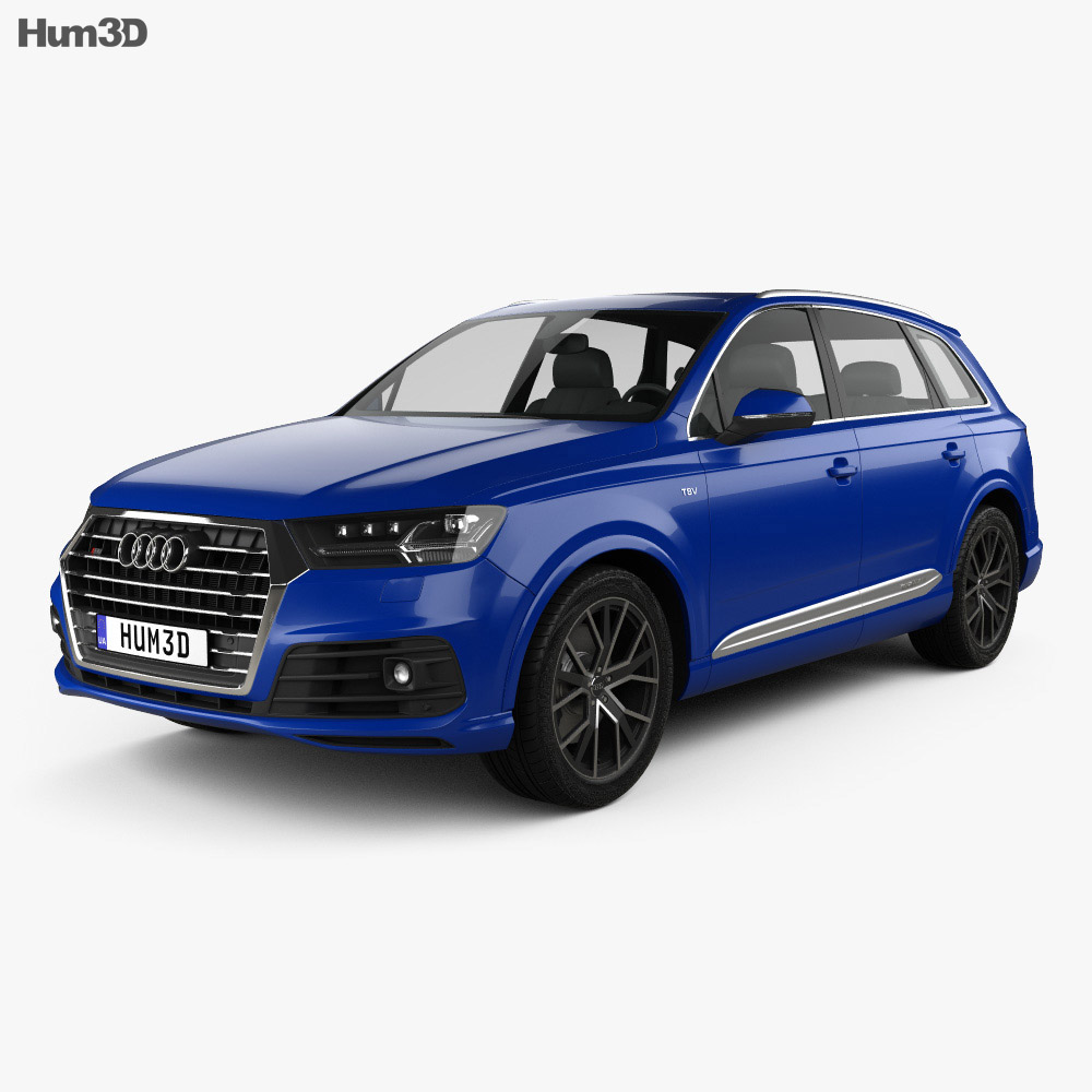 Audi SQ7 2019 3D模型