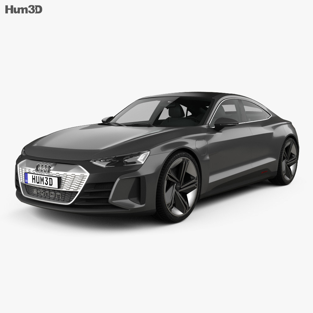 Audi e-tron GT Concepto 2018 Modelo 3D