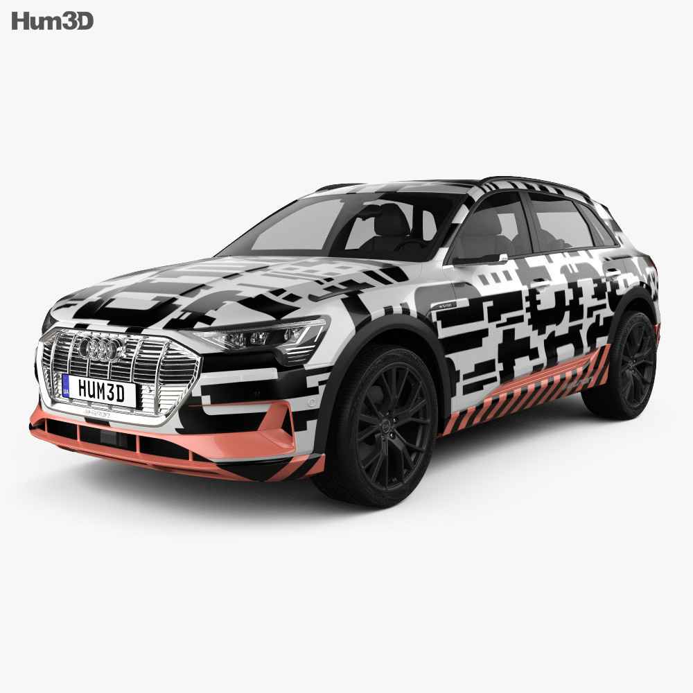 Audi e-tron Прототип 2021 3D модель