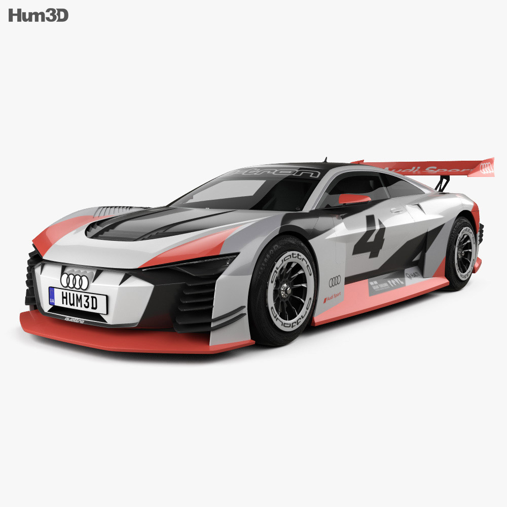 Audi e-tron Vision Gran Turismo 2021 3D模型