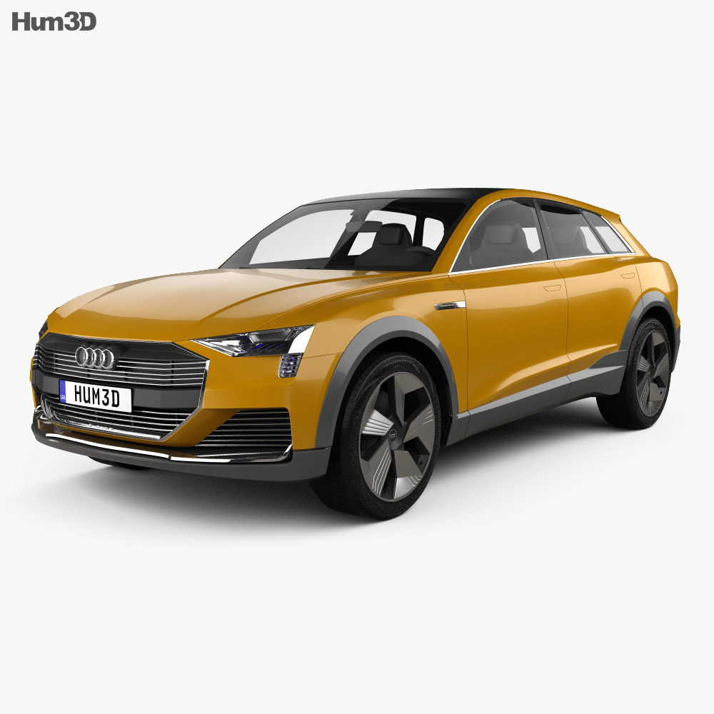 Audi h-tron quattro 2016 3D 모델 