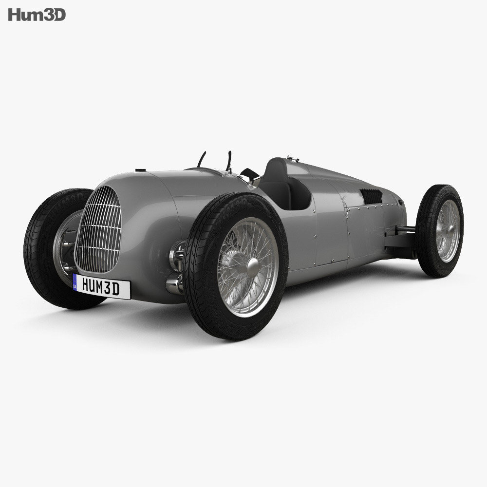 Auto Union Typ C 1936 3D модель