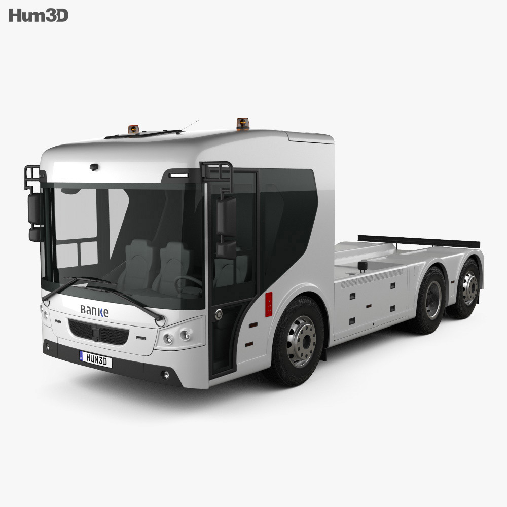 Banke ERCV27 シャシートラック 2024 3Dモデル