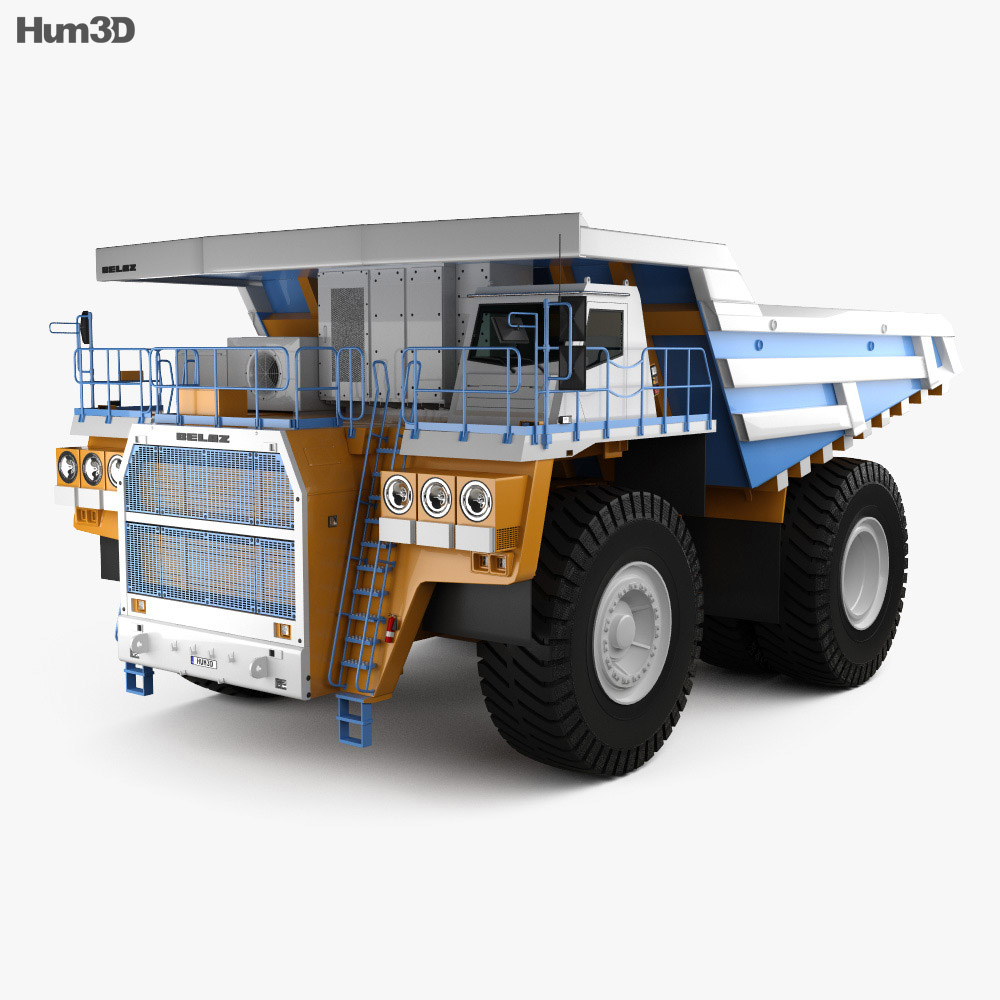BelAZ 75603 ダンプトラック 2016 3Dモデル