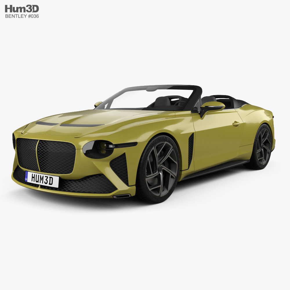 Bentley Mulliner Bacalar 2024 3D模型