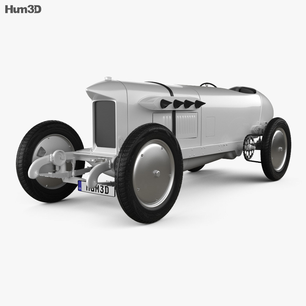 Benz Blitzen 1909 3D 모델 