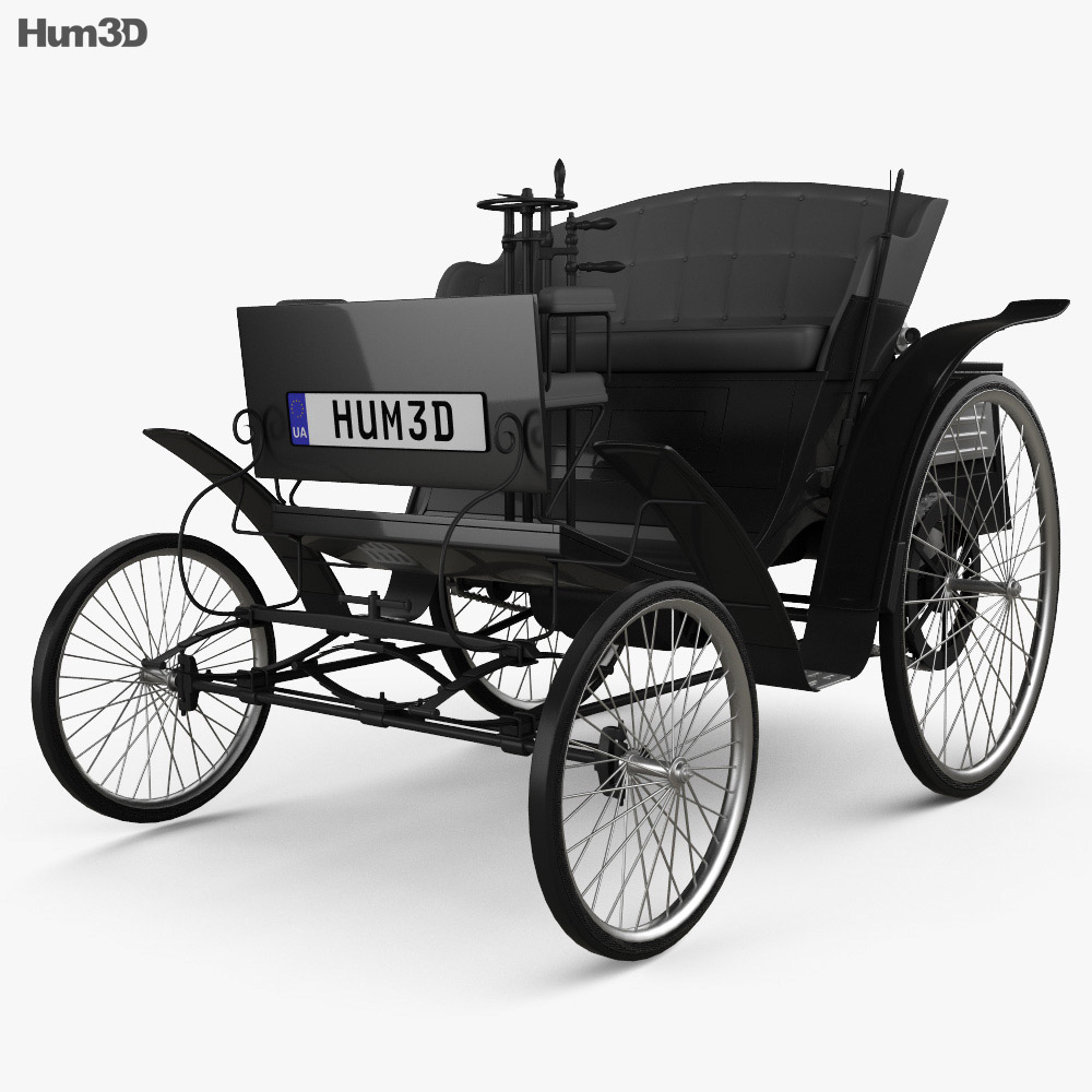 Benz Velo 1894 3d model
