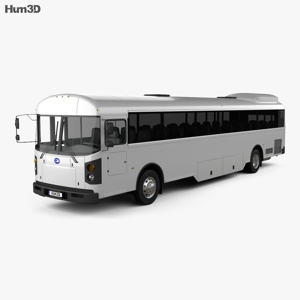 Blue Bird T3 RE L5 バス 2016 3Dモデル