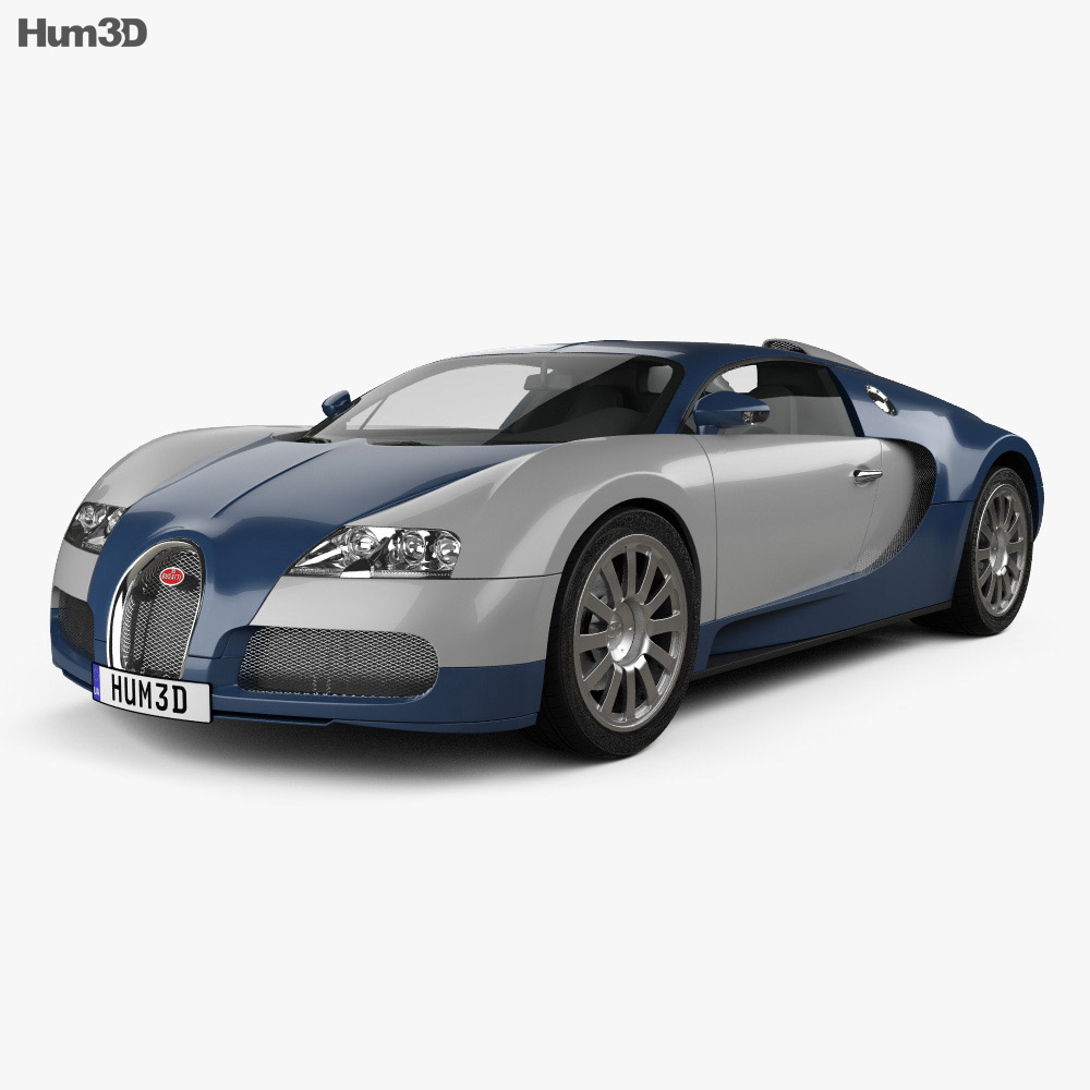 Bugatti Veyron 2011 3d model