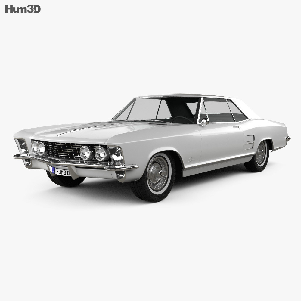 Buick Riviera 1963 3D模型