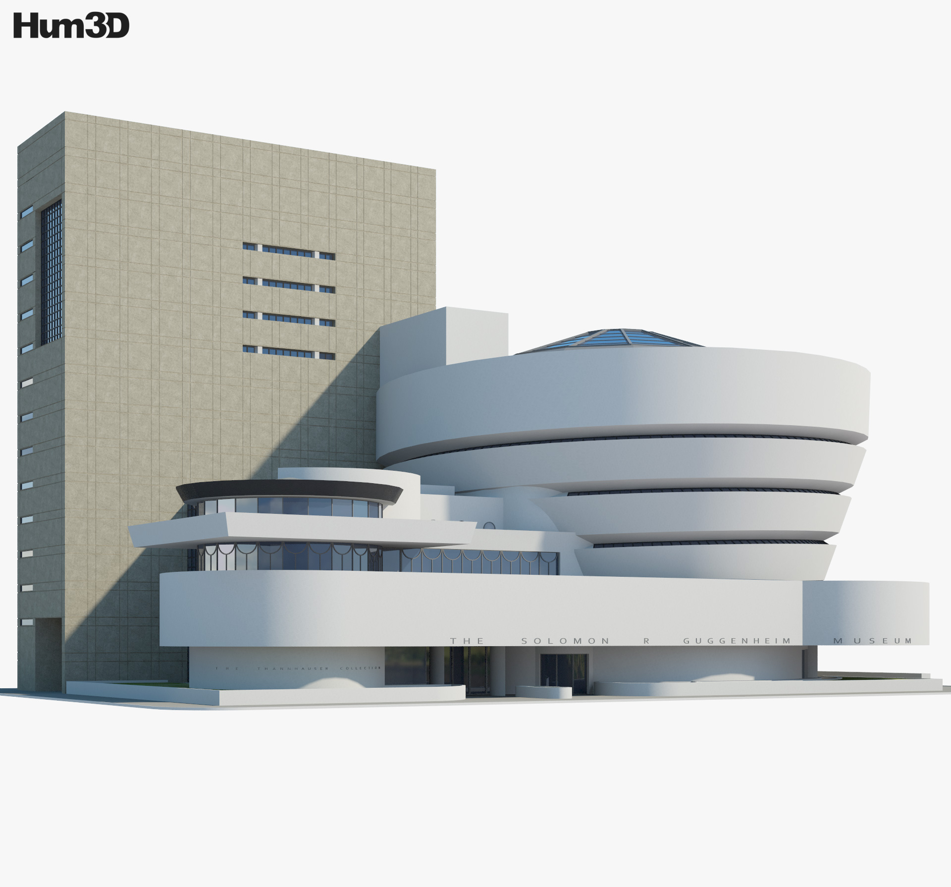 Museo Solomon R. Guggenheim Modelo 3D