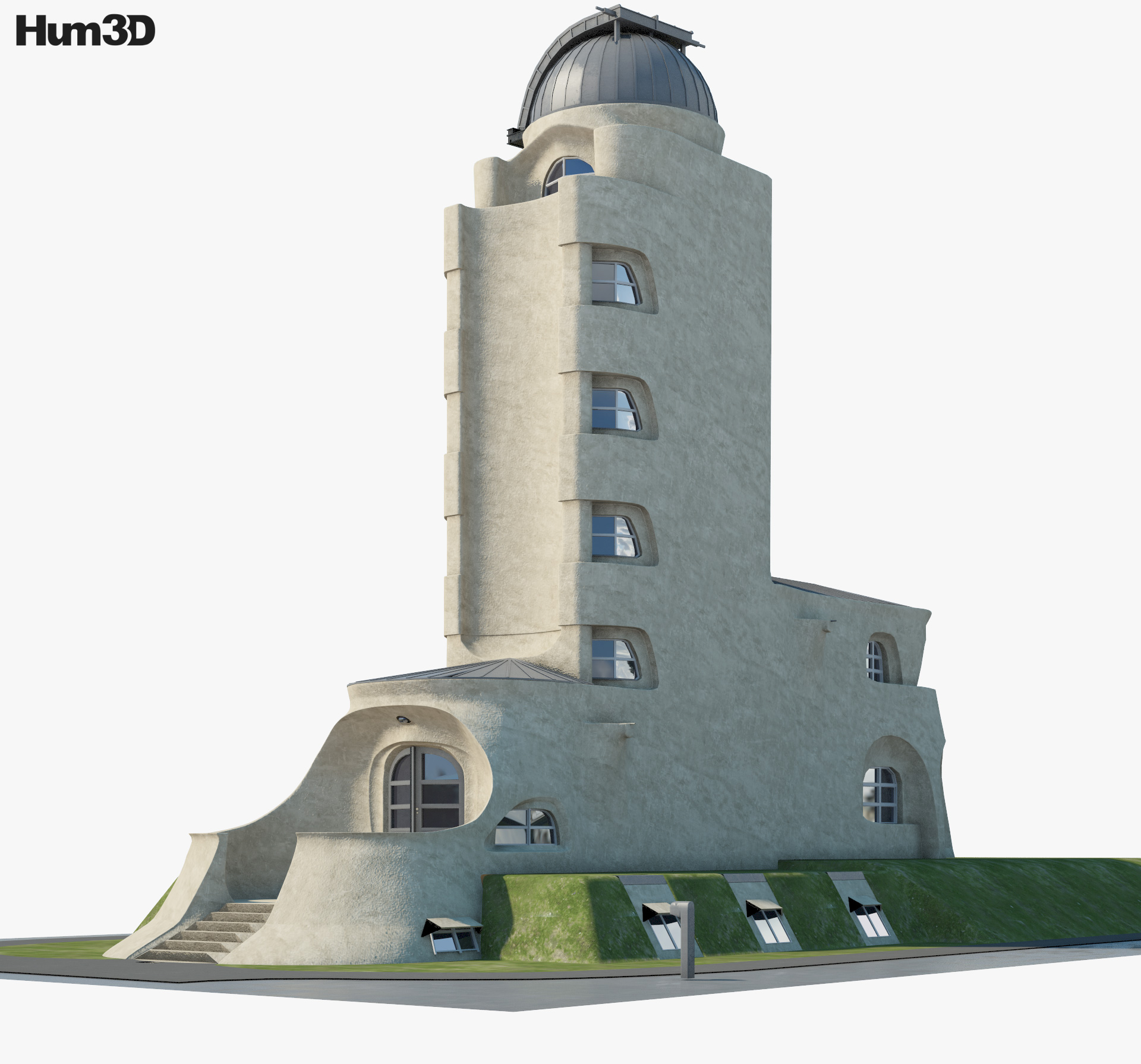 Torre Einstein Modelo 3D