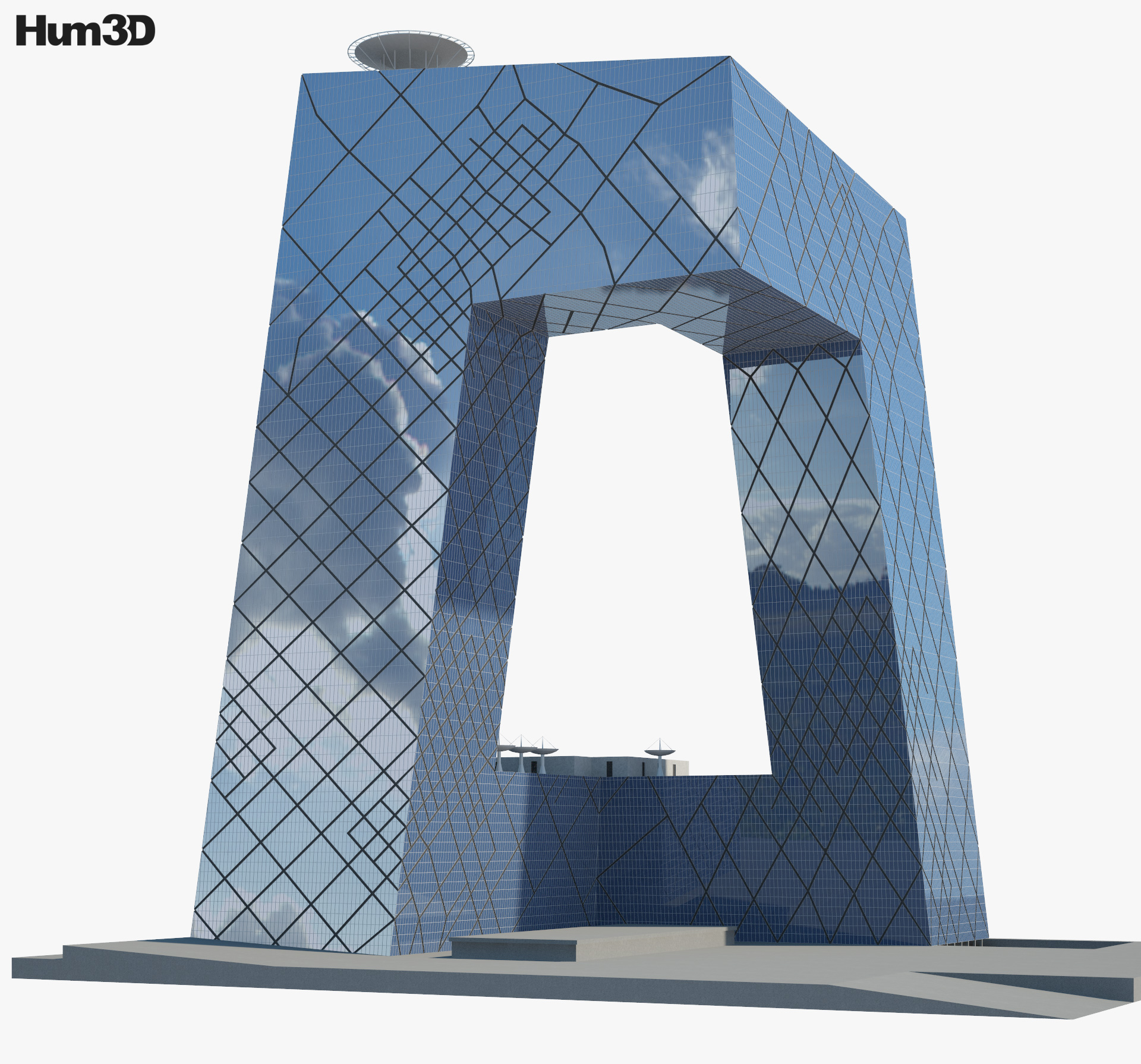 China Central Television Headquarters 3D-Modell