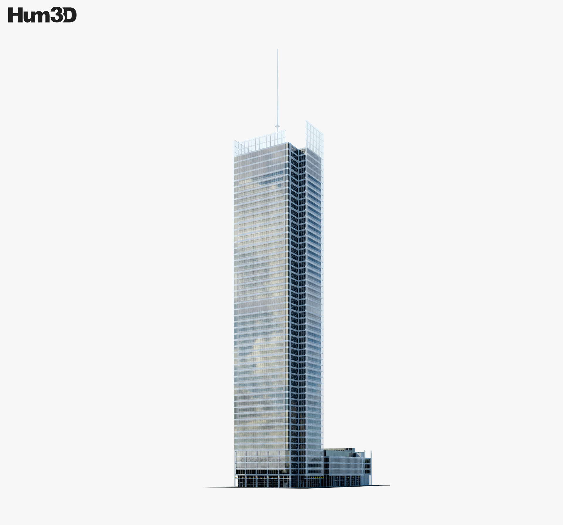 Будівля Нью-Йорк Таймс 3D модель